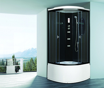 Душевая кабина Niagara Ultra 2120134N 100х100 четверть круга с крышей ориентация универсальная